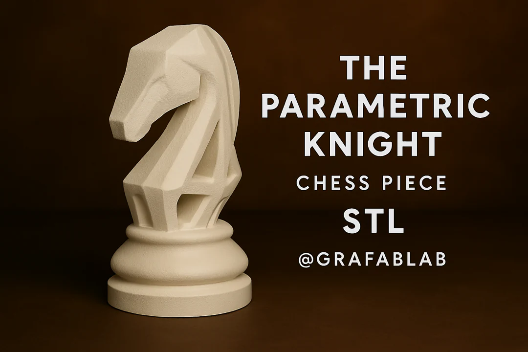 GraFabLab Chess 02 — Knight