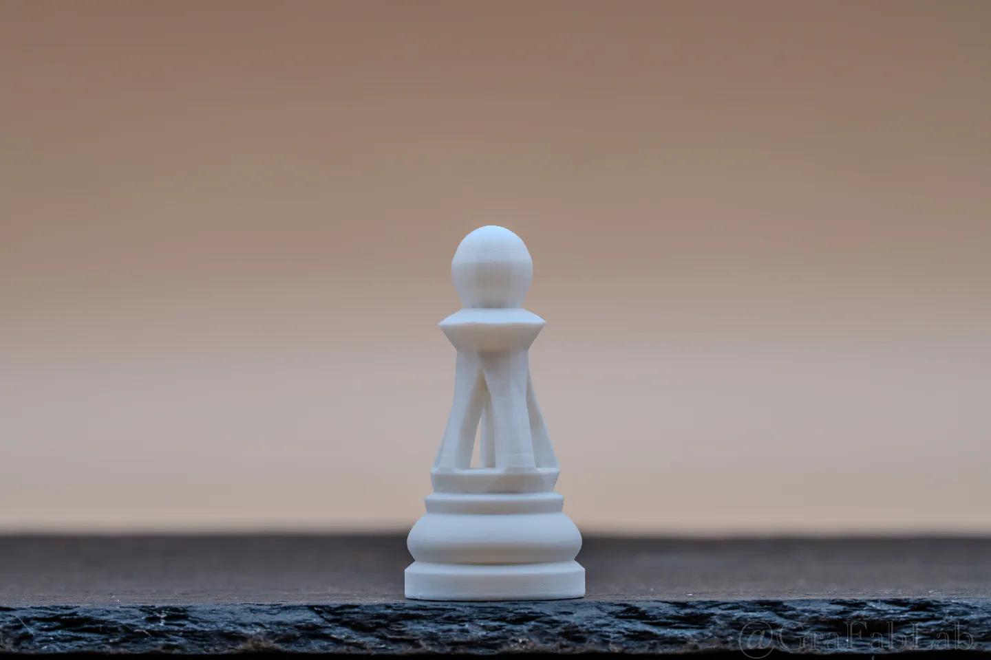 GraFabLab Chess 02 — Pawn — Detail view