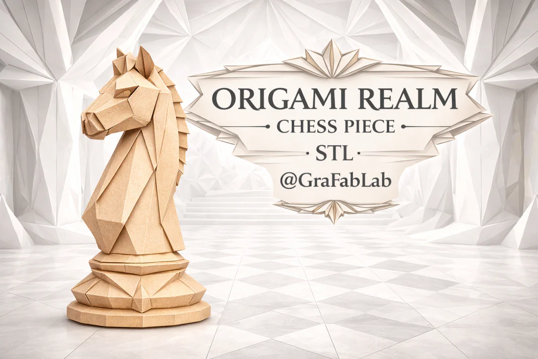 GraFabLab Chess 03 — Knight