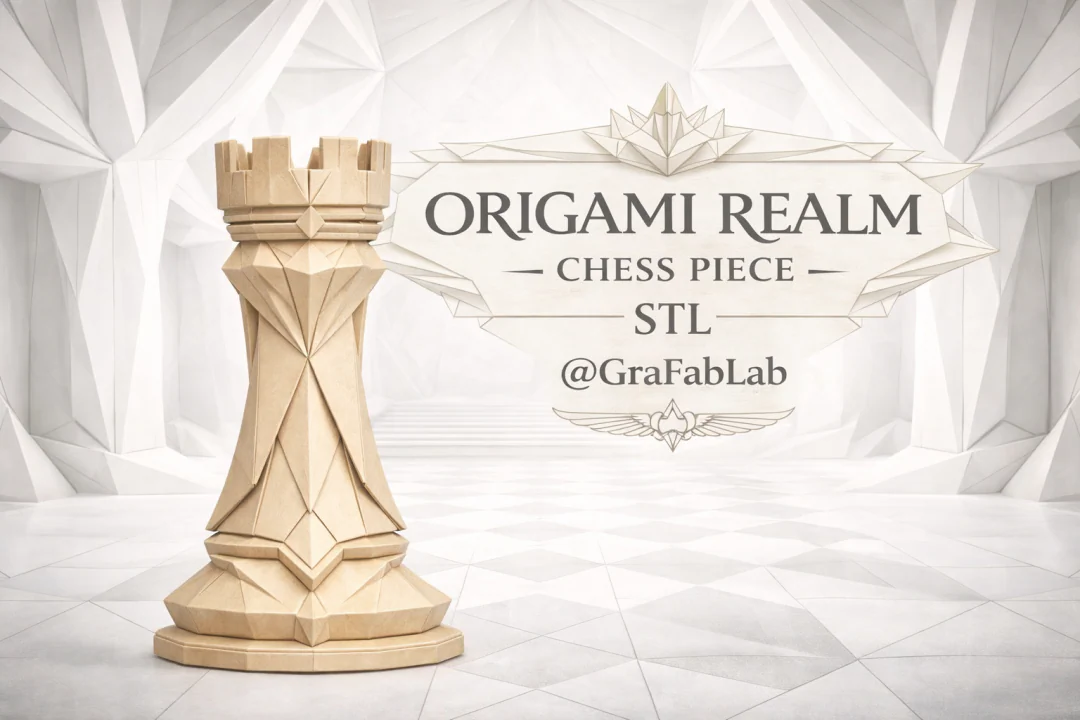 GraFabLab Chess 03 — Rook