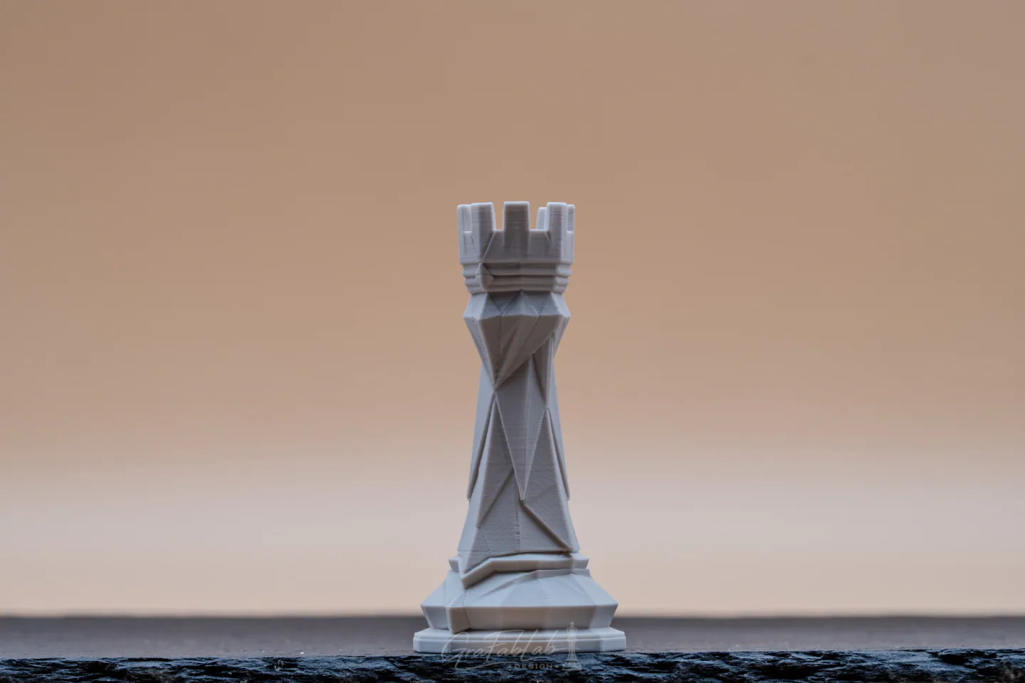 GraFabLab Chess 03 — Rook — Photo C