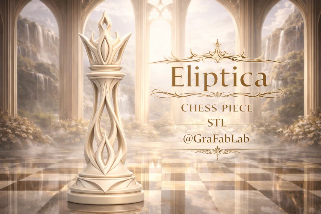 GraFabLab Chess 04 — Queen