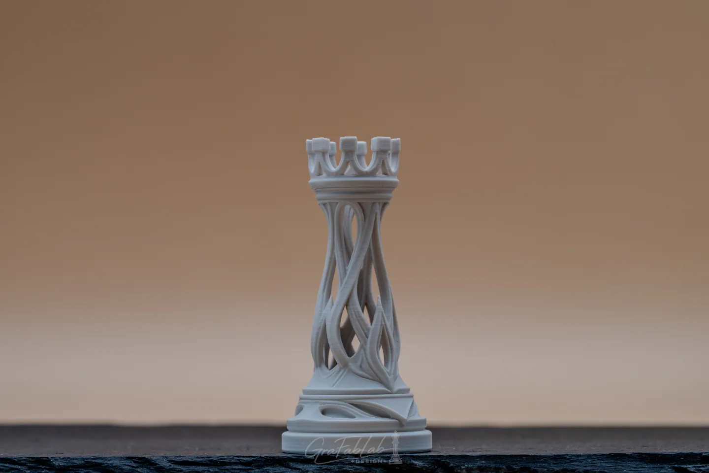 GraFabLab Chess 04 — Rook — Photo B