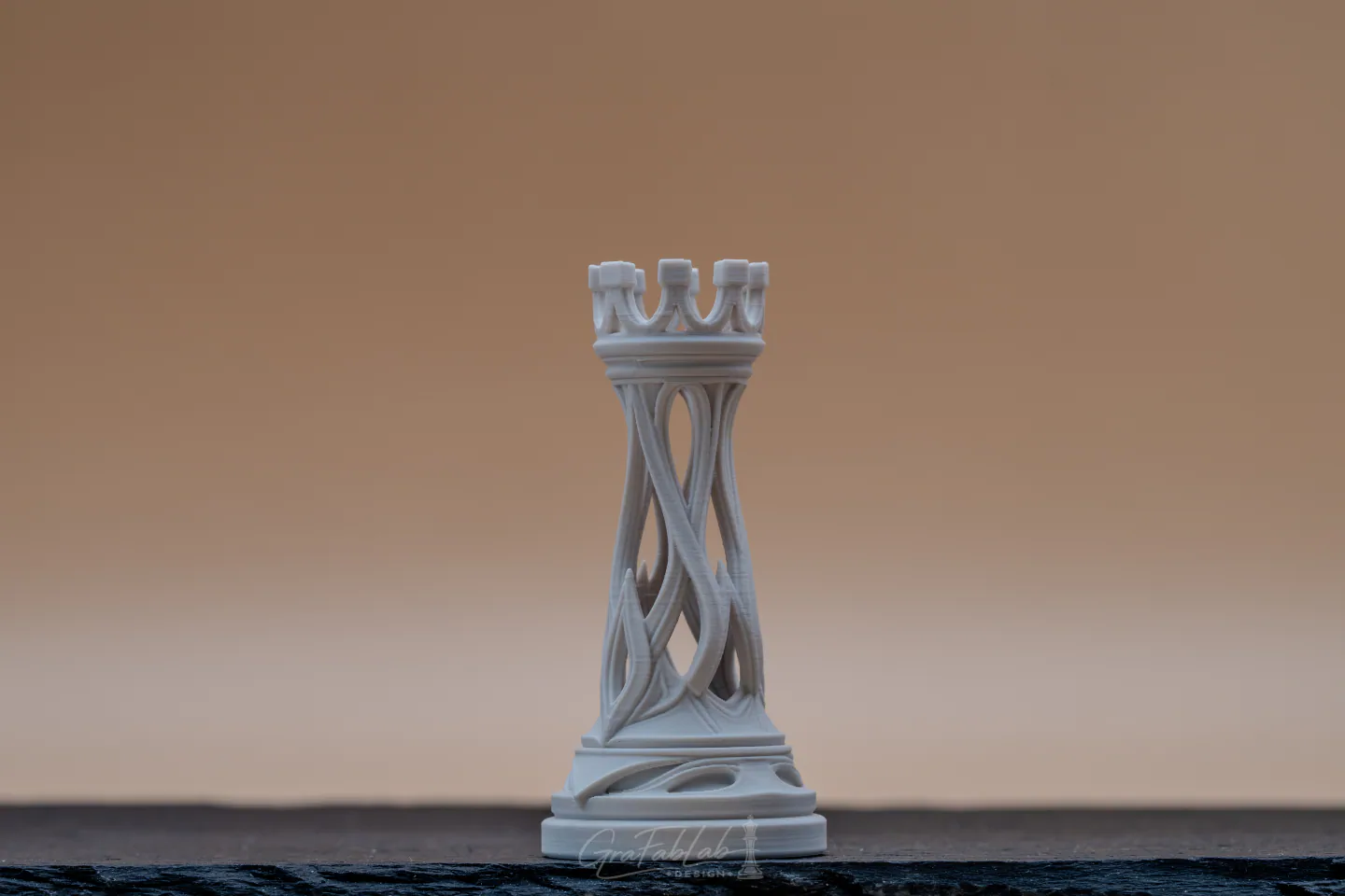 GraFabLab Chess 04 — Rook — Photo C