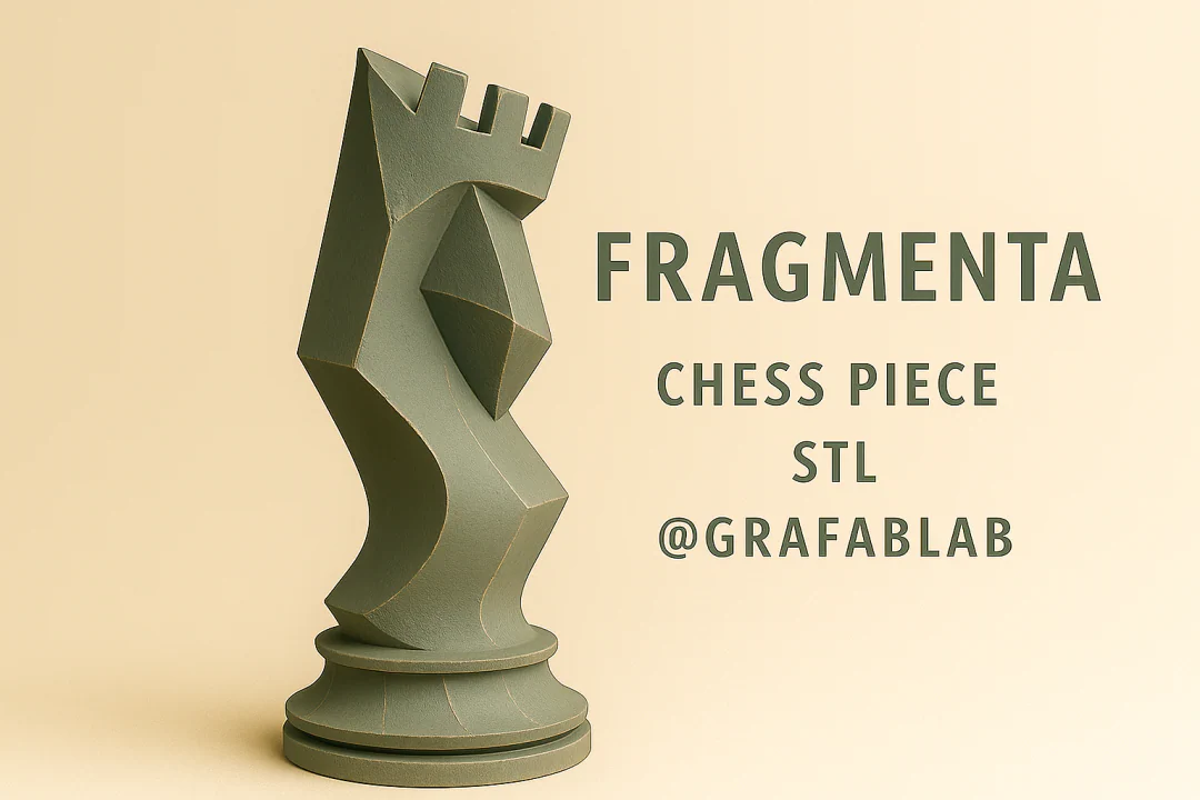GraFabLab Chess 05 — Rook