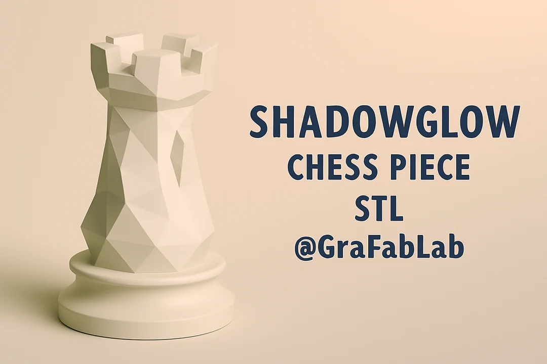 GraFabLab Chess 06 — Rook