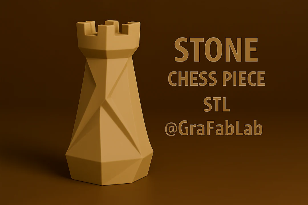 GraFabLab Chess 07 — Rook
