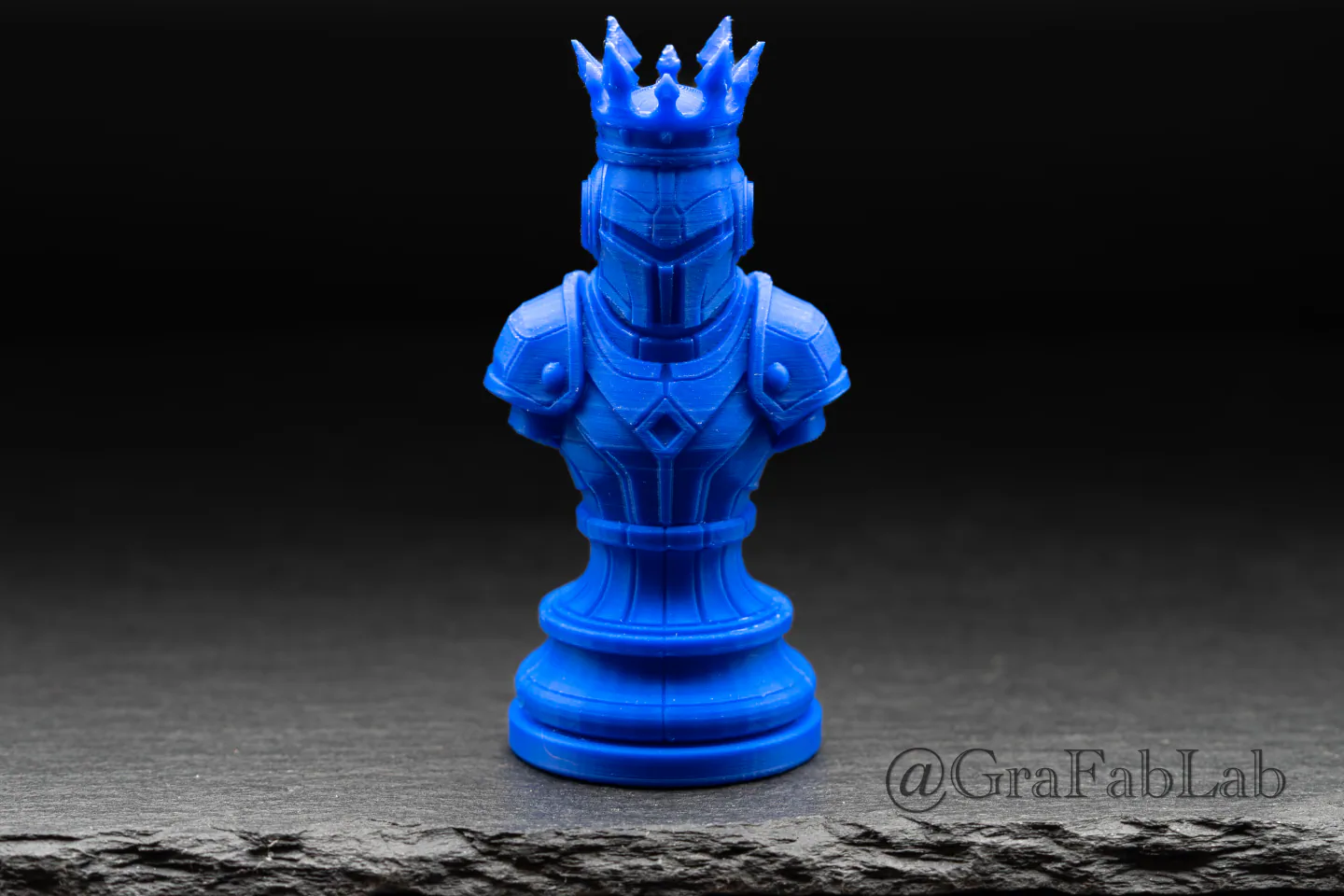 GraFabLab Chess 08 — King — Detail view