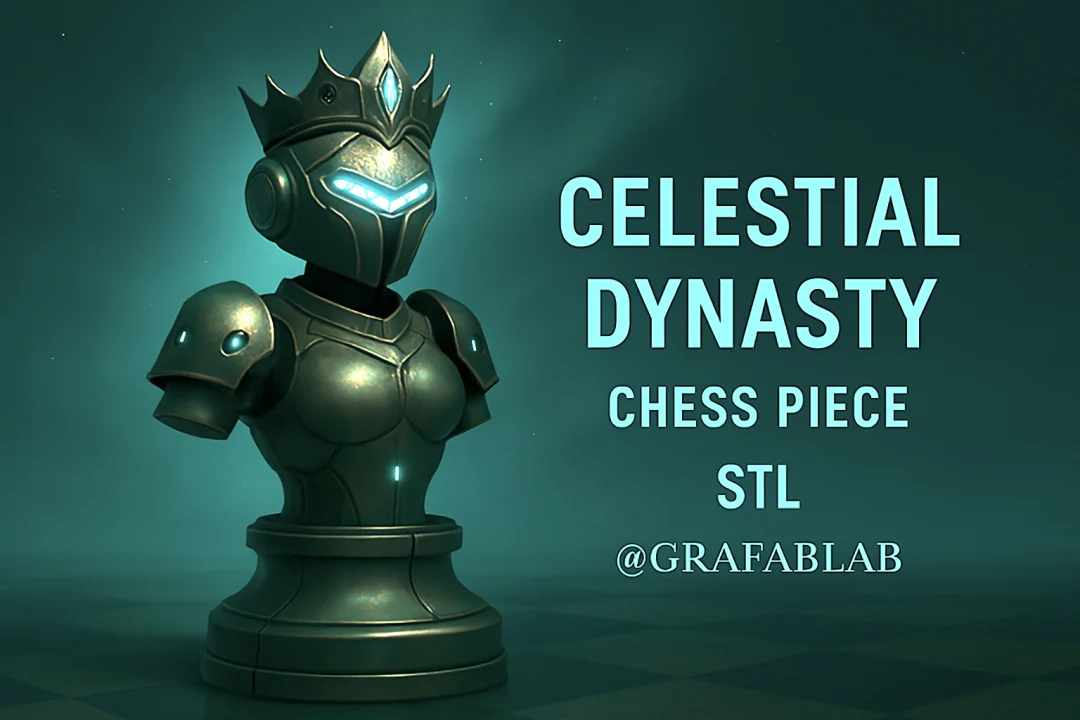 GraFabLab Chess 08 — Queen