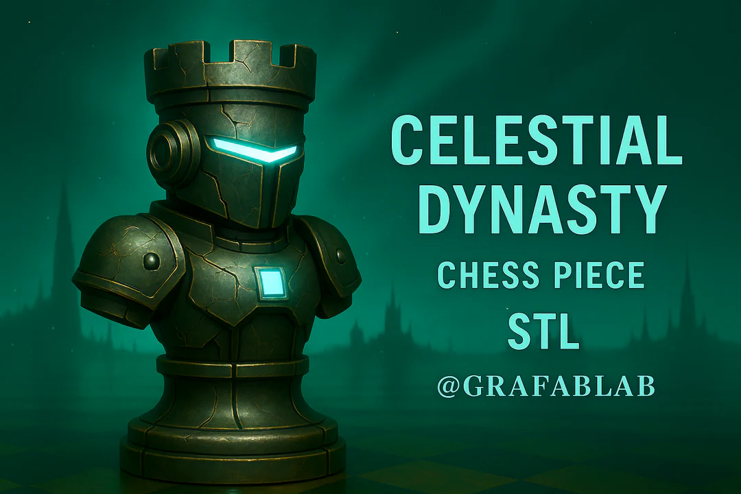 GraFabLab Chess 08 — Rook