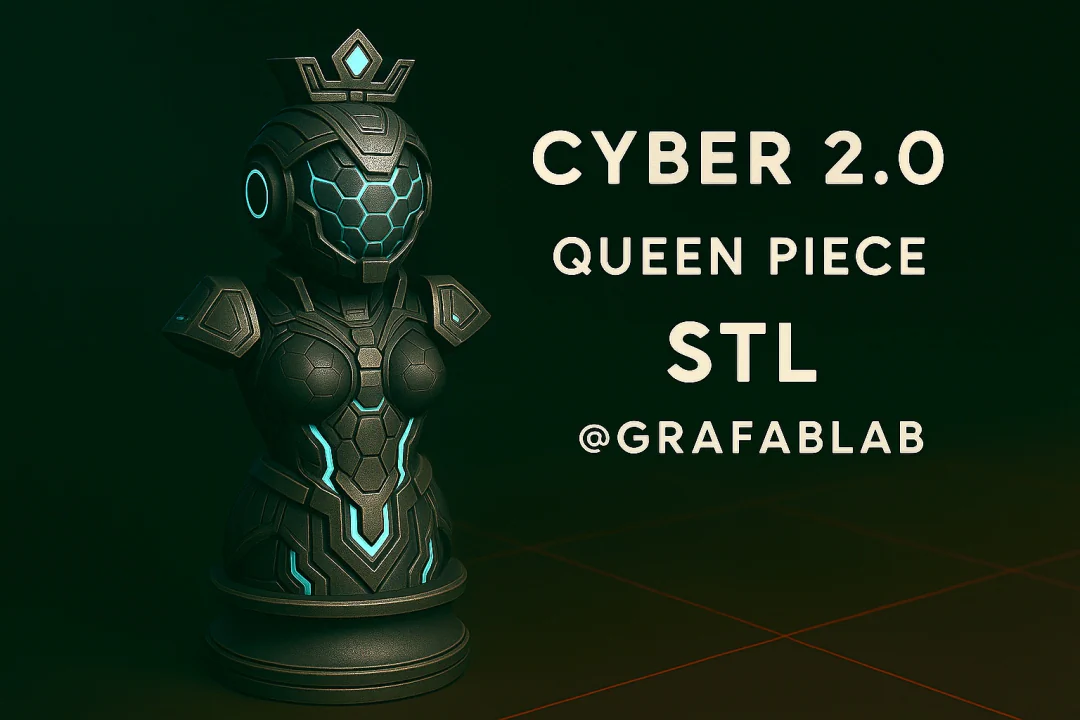 GraFabLab Chess 09 — Queen