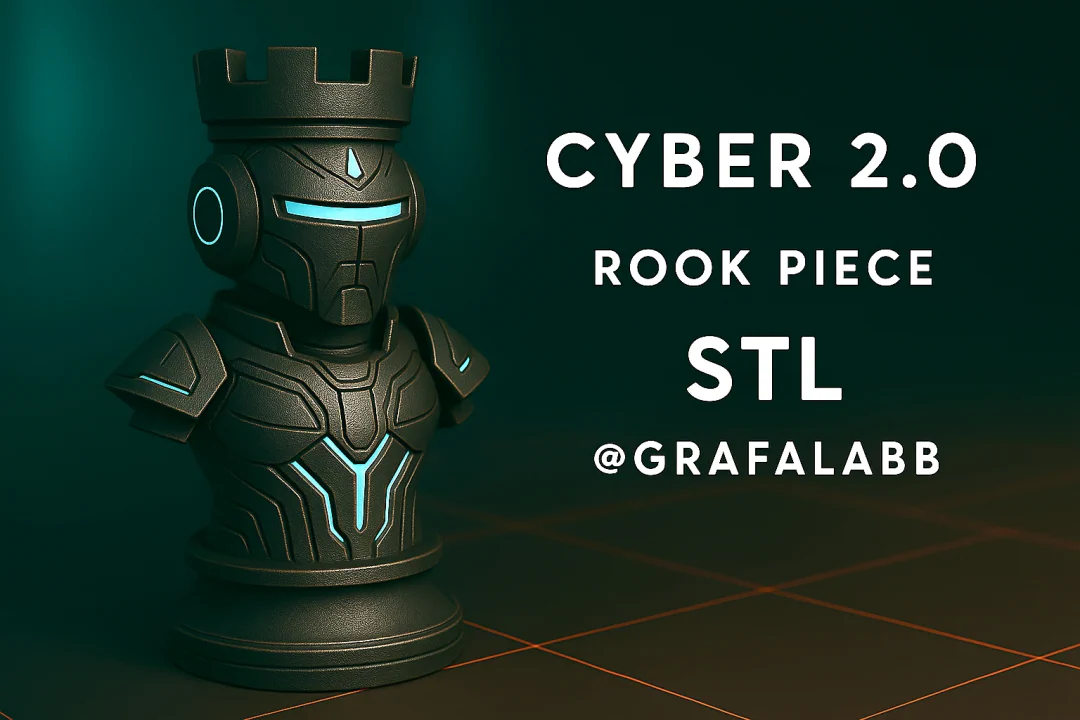 GraFabLab Chess 09 — Rook