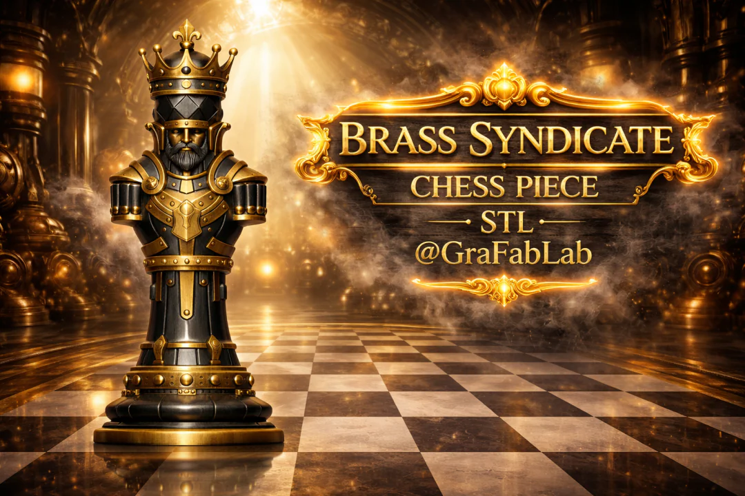 GraFabLab Chess 10 — King