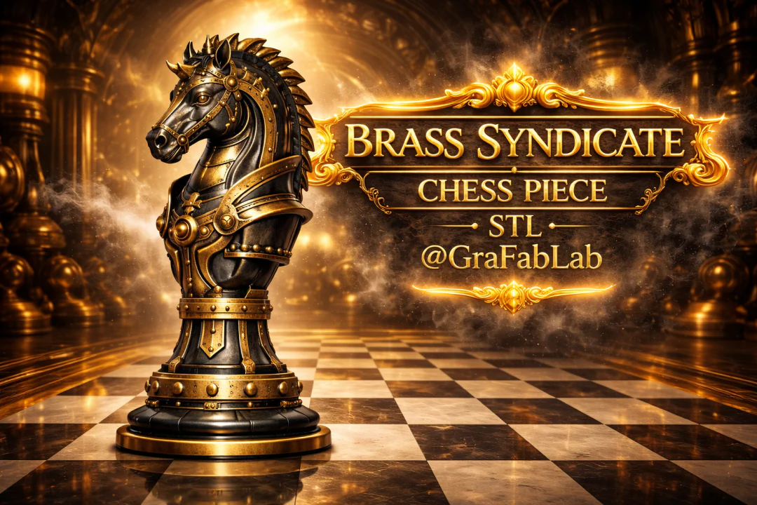 GraFabLab Chess 10 — Knight