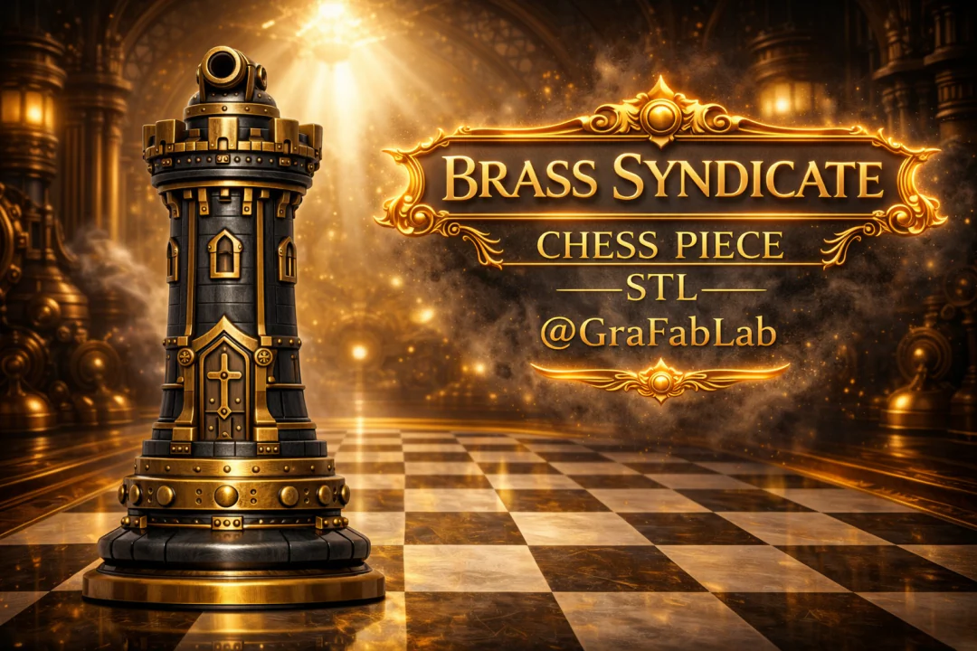 GraFabLab Chess 10 — Rook
