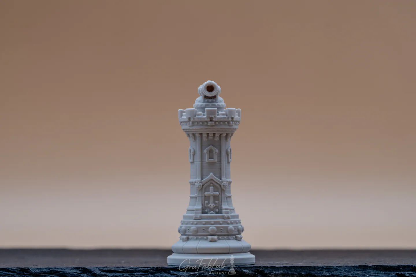 GraFabLab Chess 10 — Rook — Photo A