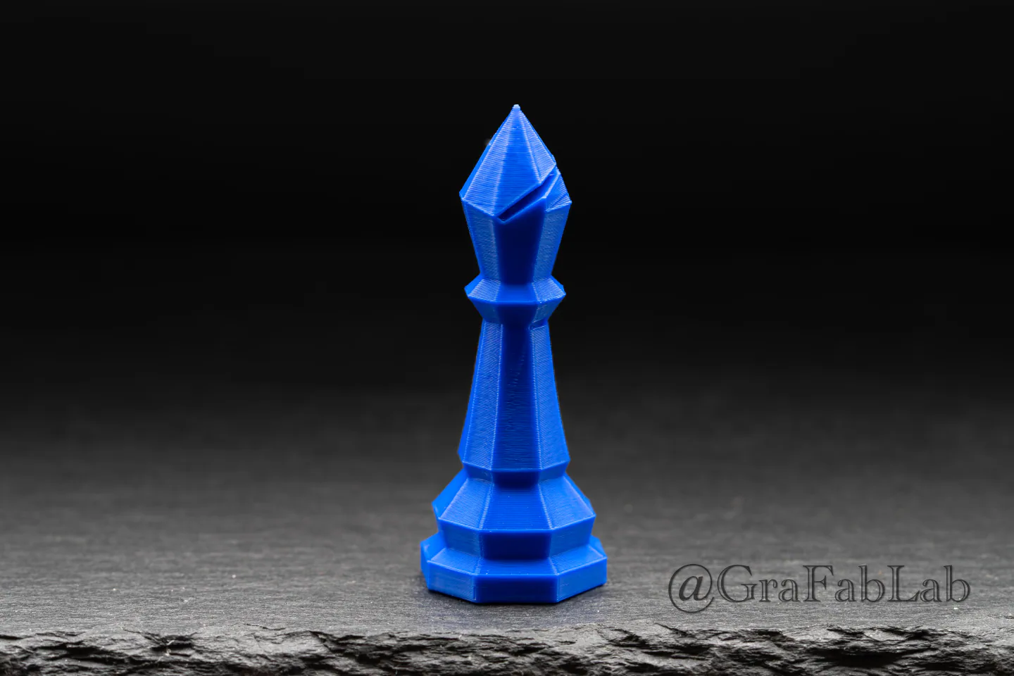 GraFabLab Chess 13 — Bishop — Detail view