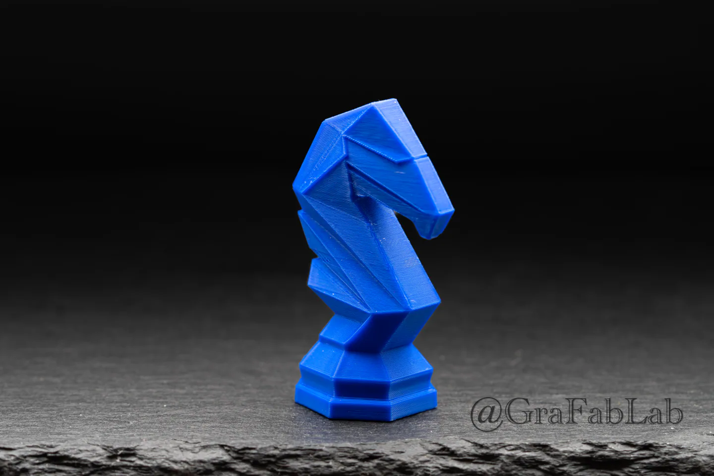 GraFabLab Chess 13 — Knight — Detail view