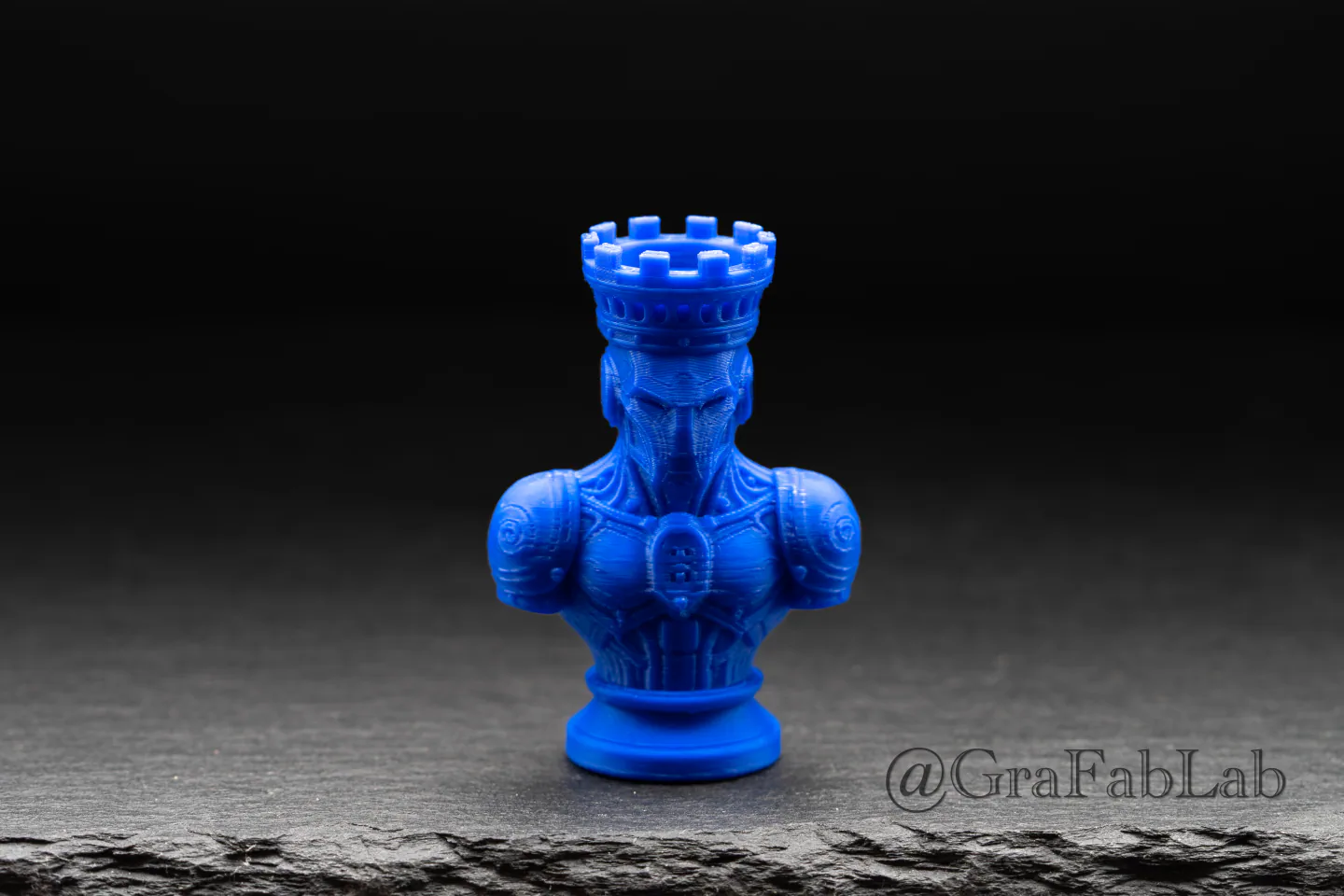 GraFabLab Chess 14 — Rook — Detail view