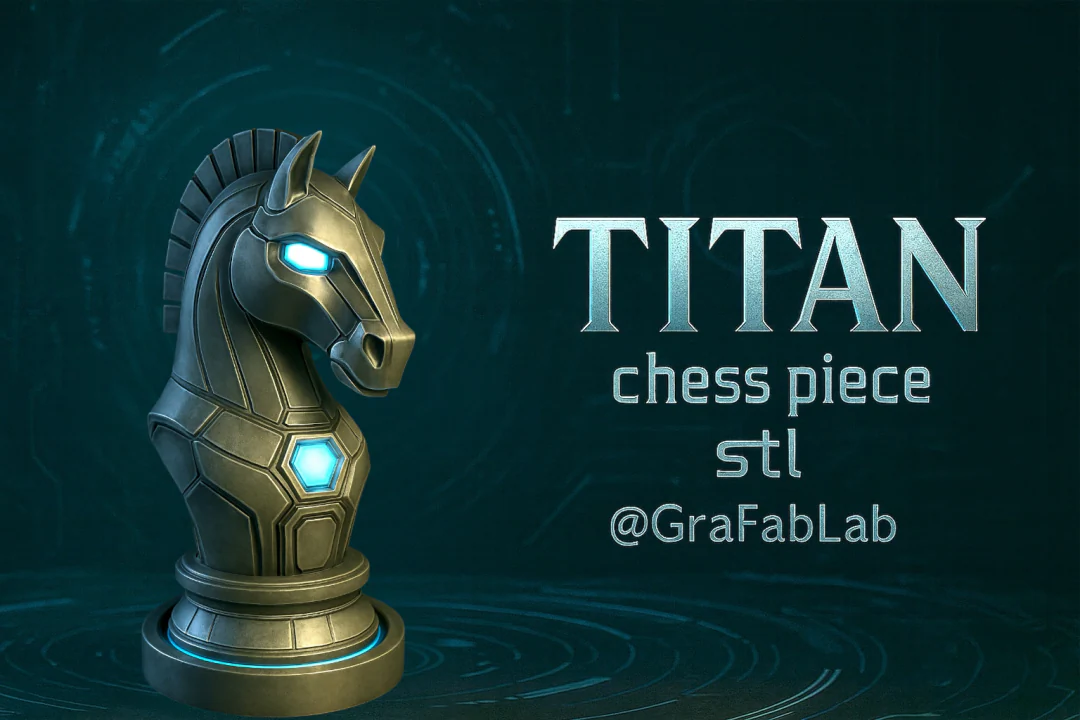 GraFabLab Chess 20 — Knight