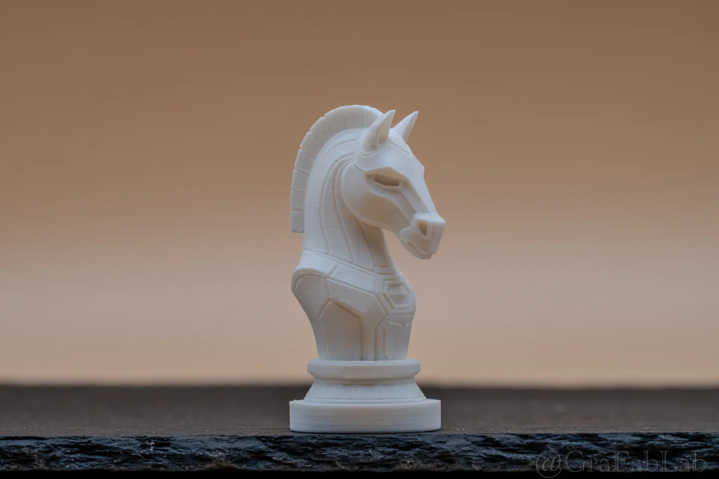 GraFabLab Chess 20 — Knight — Detail view