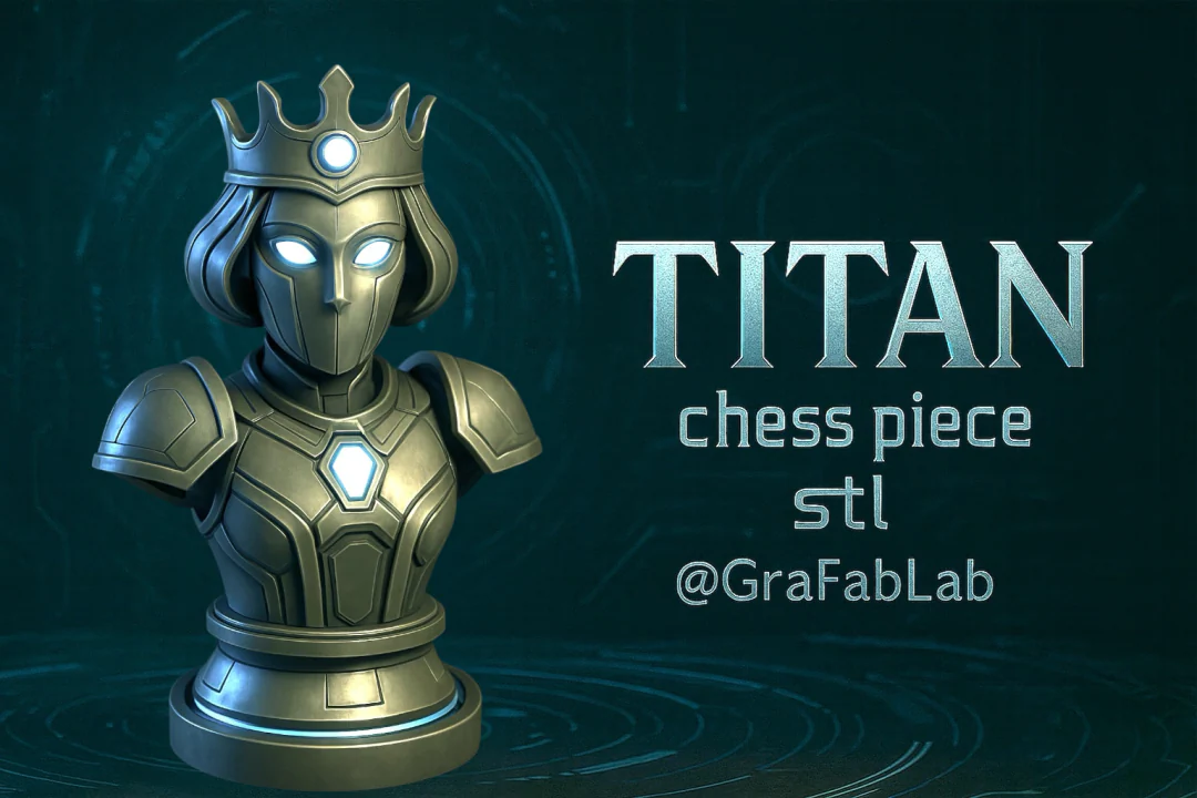 GraFabLab Chess 20 — Queen