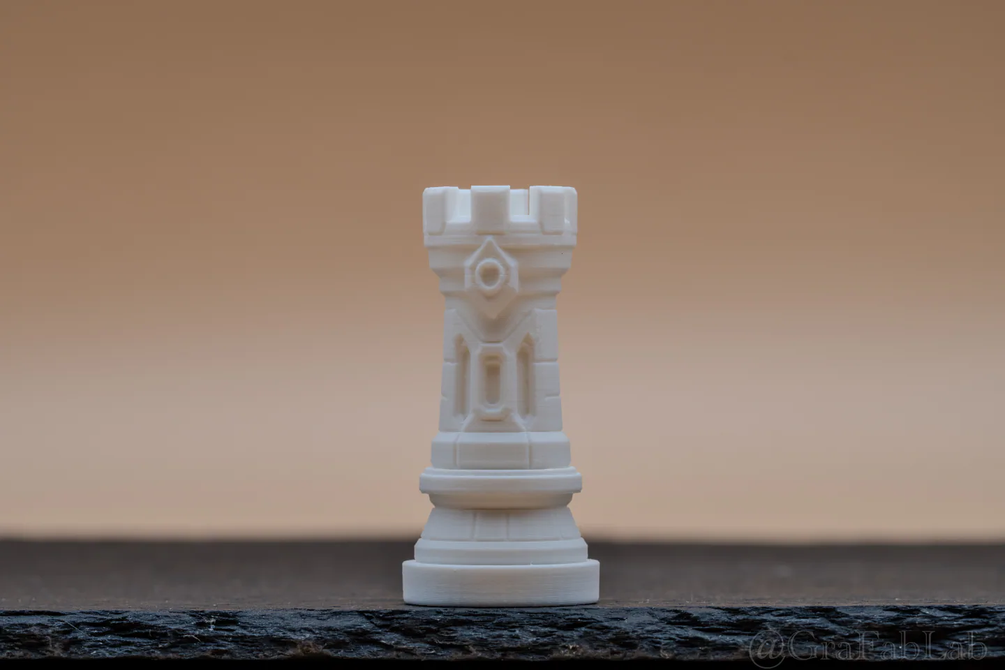 GraFabLab Chess 20 — Rook — Detail view