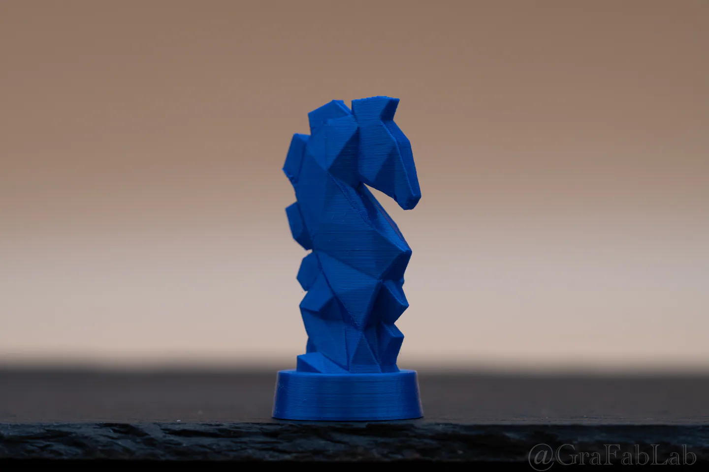 GraFabLab Chess 21 — Knight — Detail view