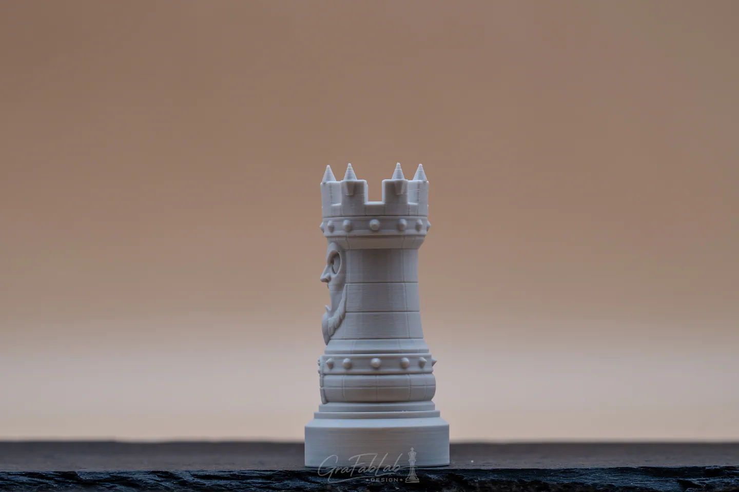 GraFabLab Chess 22 — Rook — Photo C