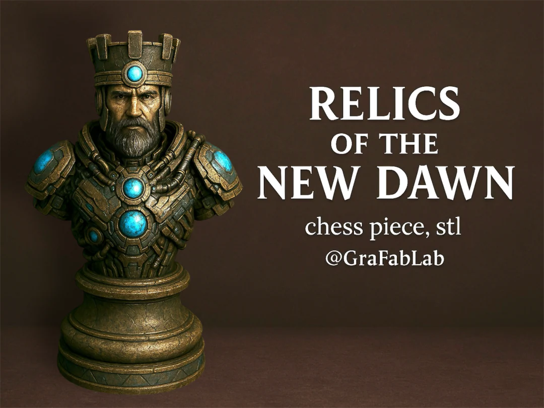 GraFabLab Chess 23 — King