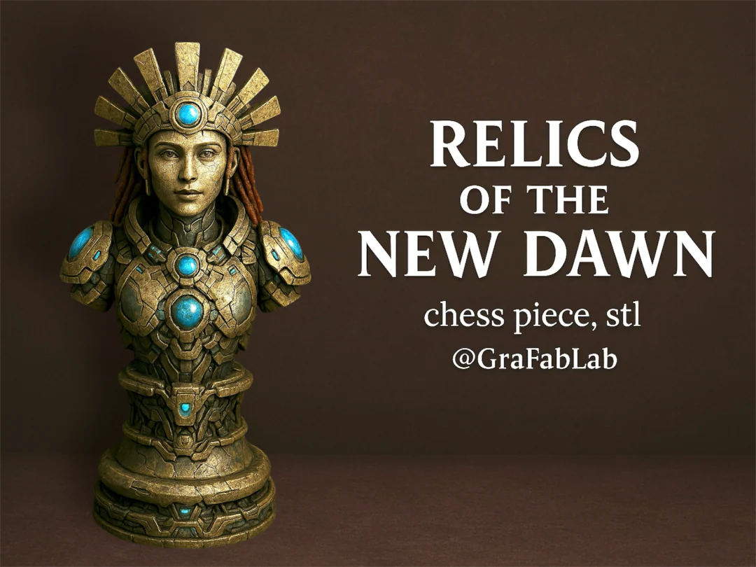 GraFabLab Chess 23 — Queen