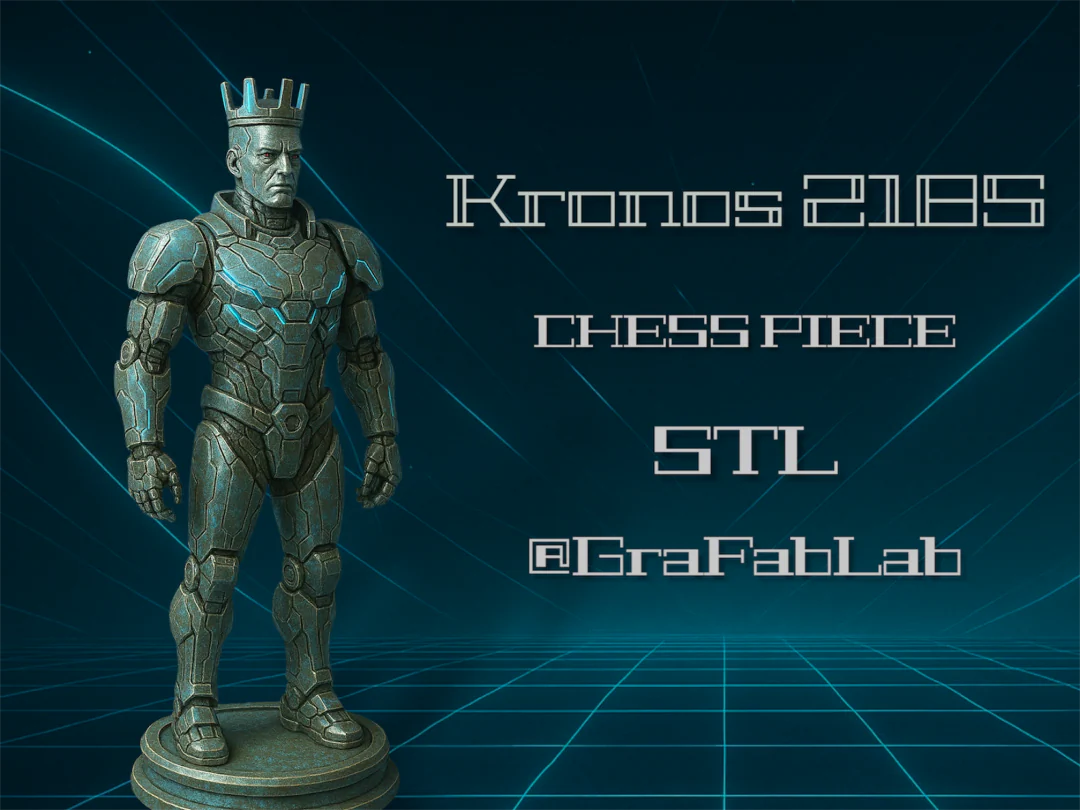 GraFabLab Chess 25 — King