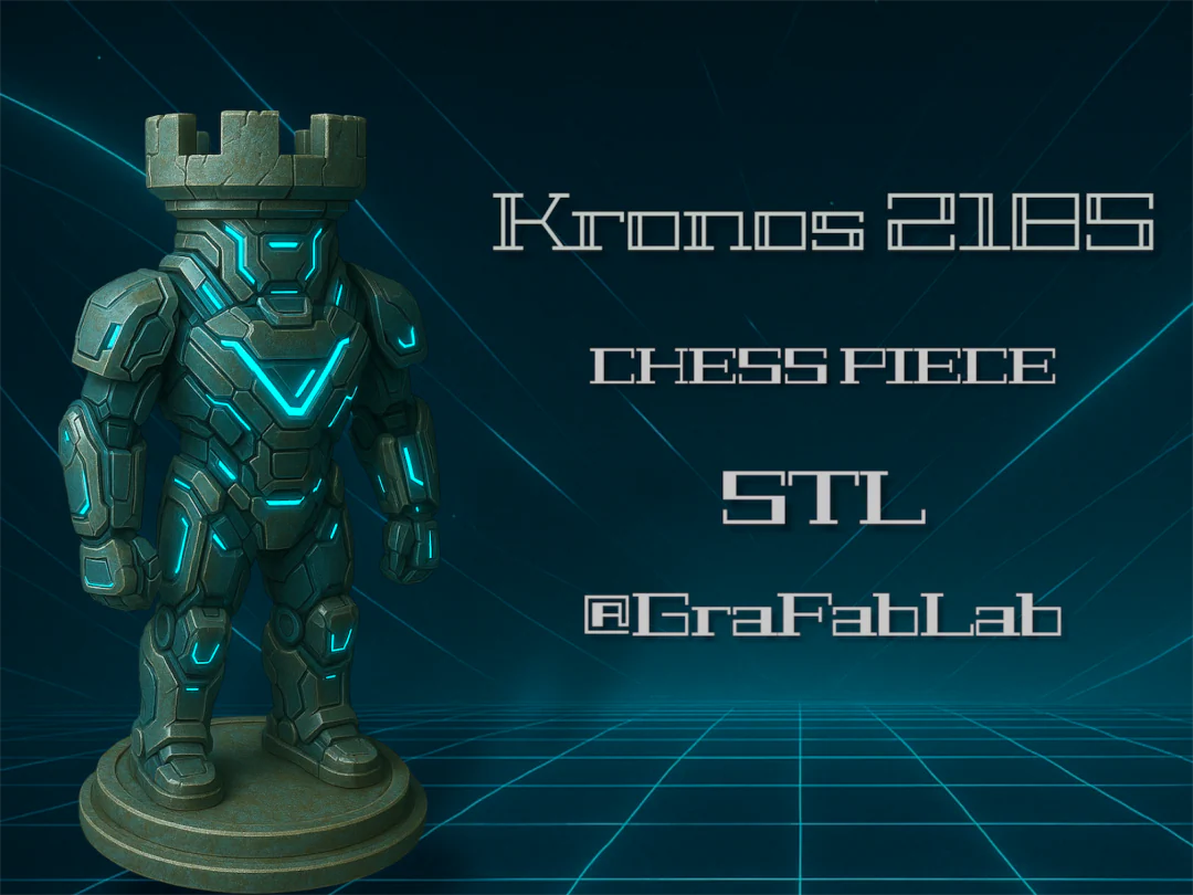 GraFabLab Chess 25 — Rook