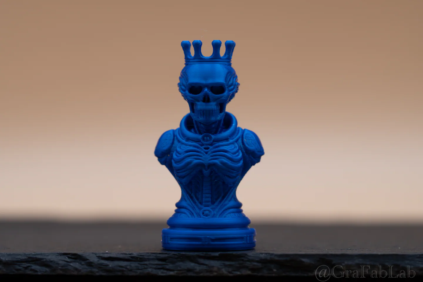 GraFabLab Chess 26 — Queen — Detail view