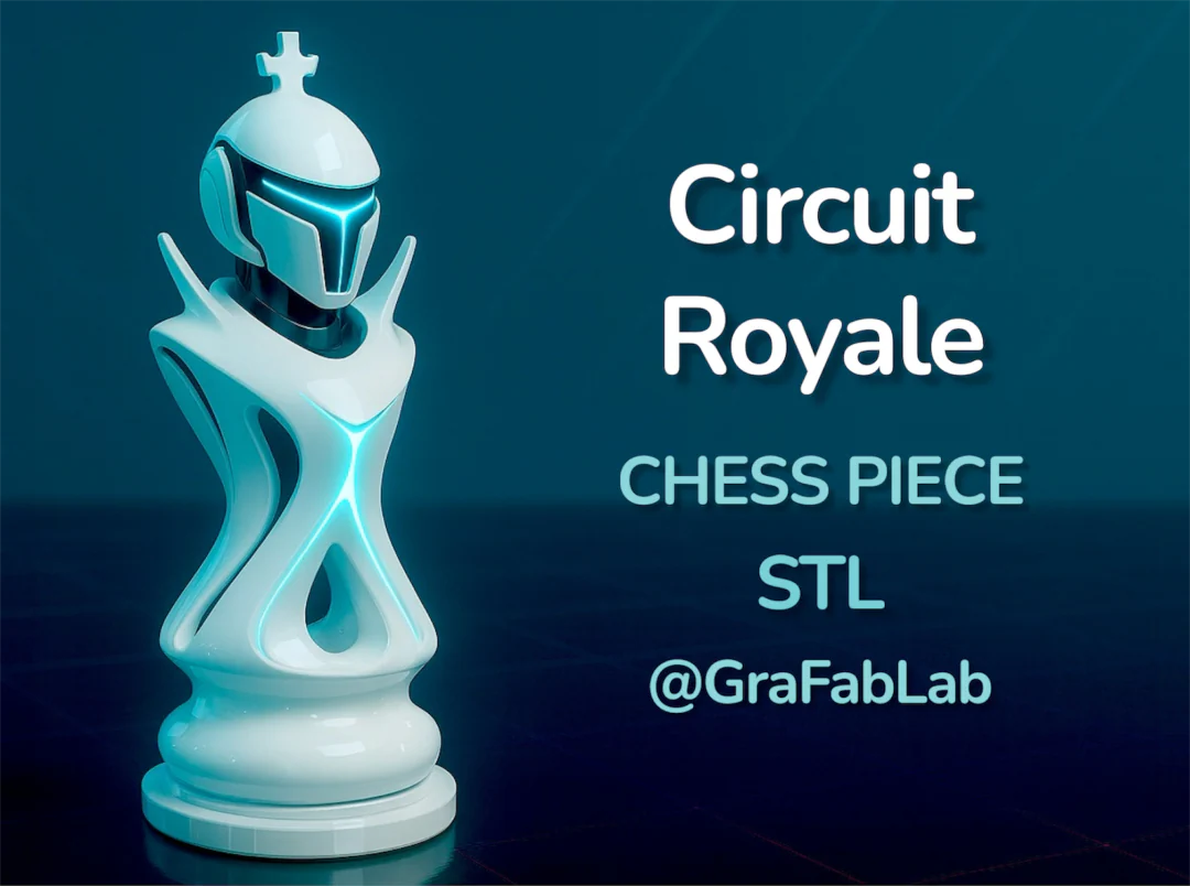 GraFabLab Chess 33 — King