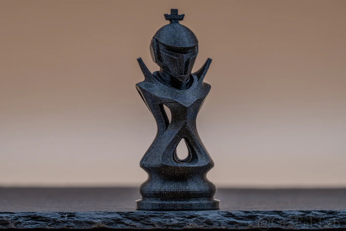 GraFabLab Chess 33 — King — Detail view