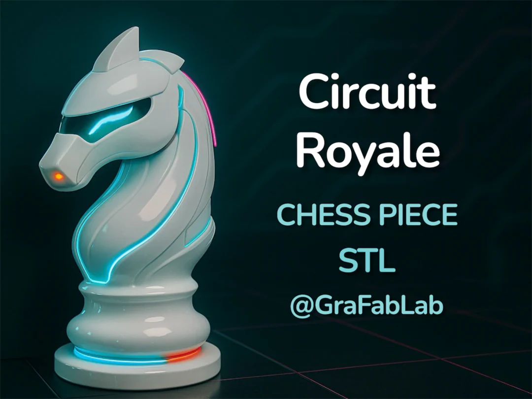GraFabLab Chess 33 — Knight
