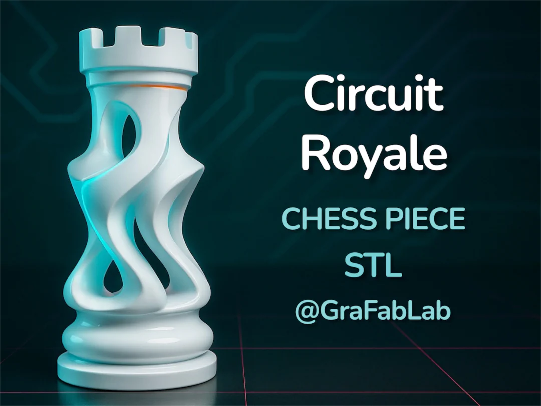 GraFabLab Chess 33 — Rook