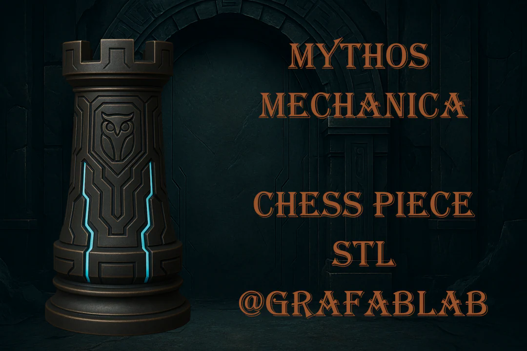 GraFabLab Chess 34 — Rook