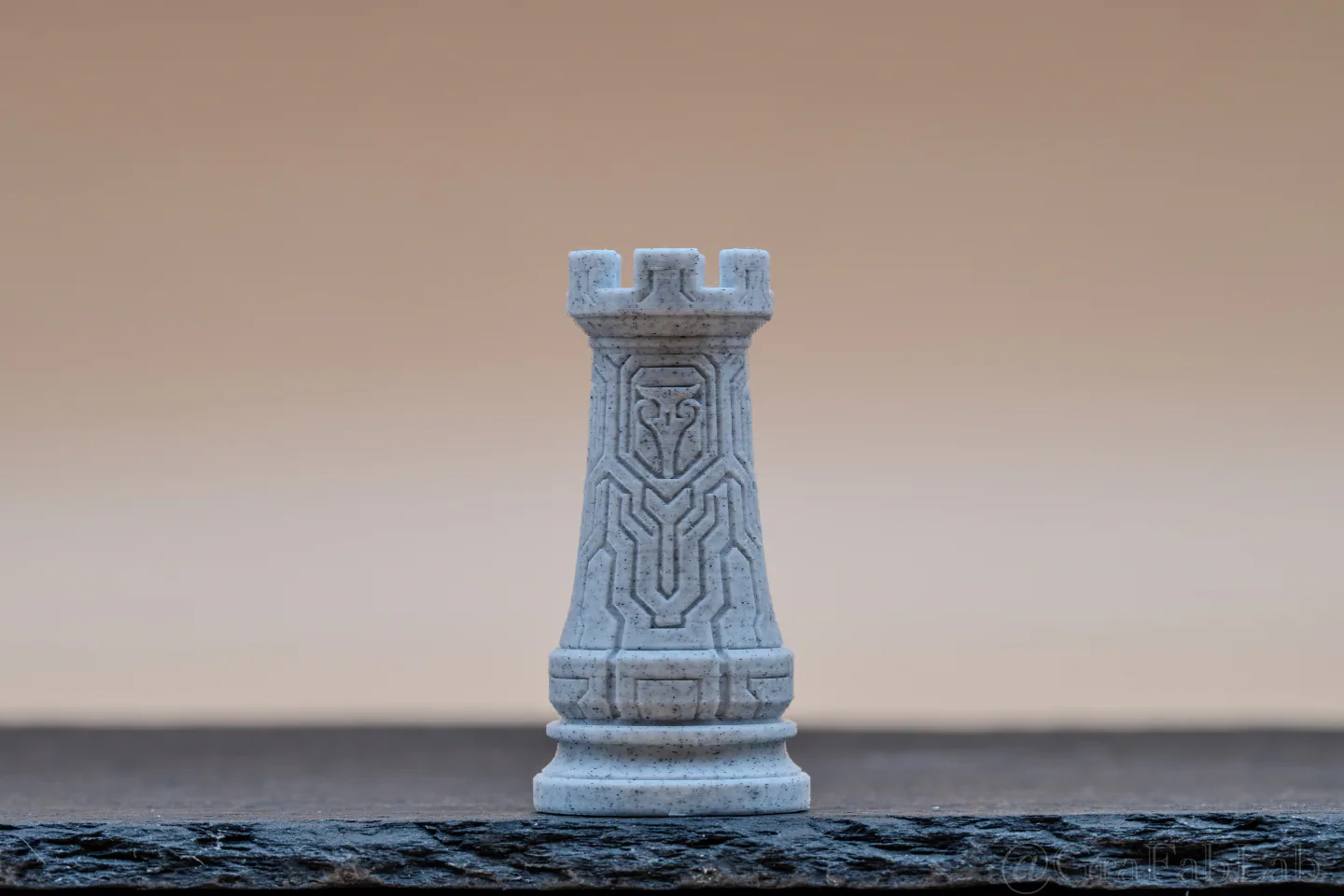 GraFabLab Chess 34 — Rook — Detail view