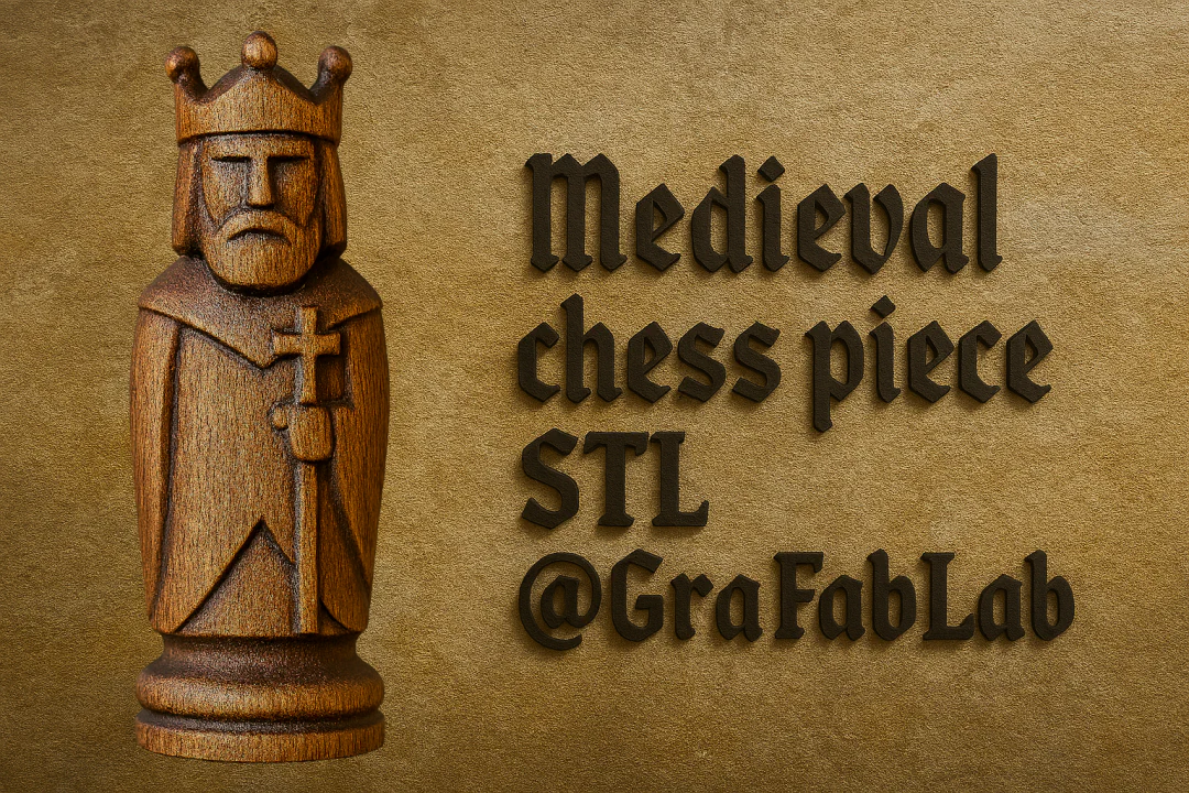 GraFabLab Chess 36 — King