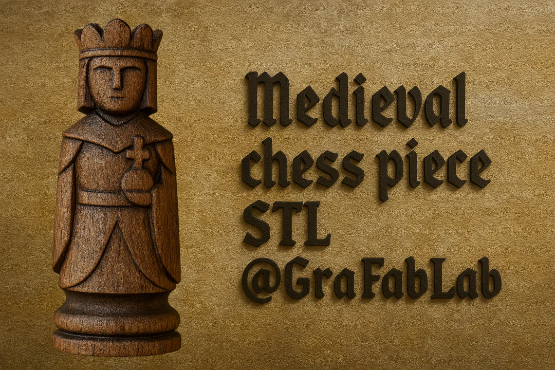 GraFabLab Chess 36 — Queen