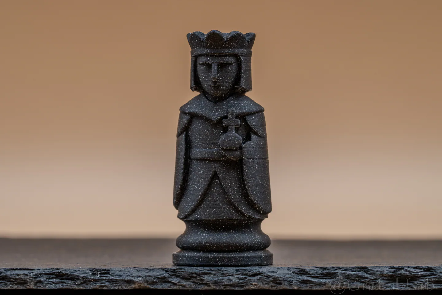 GraFabLab Chess 36 — Queen — Detail view