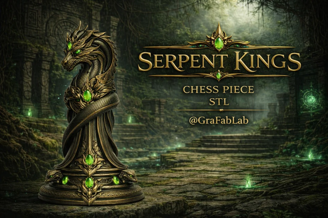 GraFabLab Chess 37 — Knight