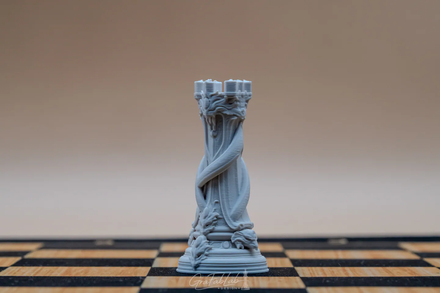GraFabLab Chess 37 — Rook — Photo C