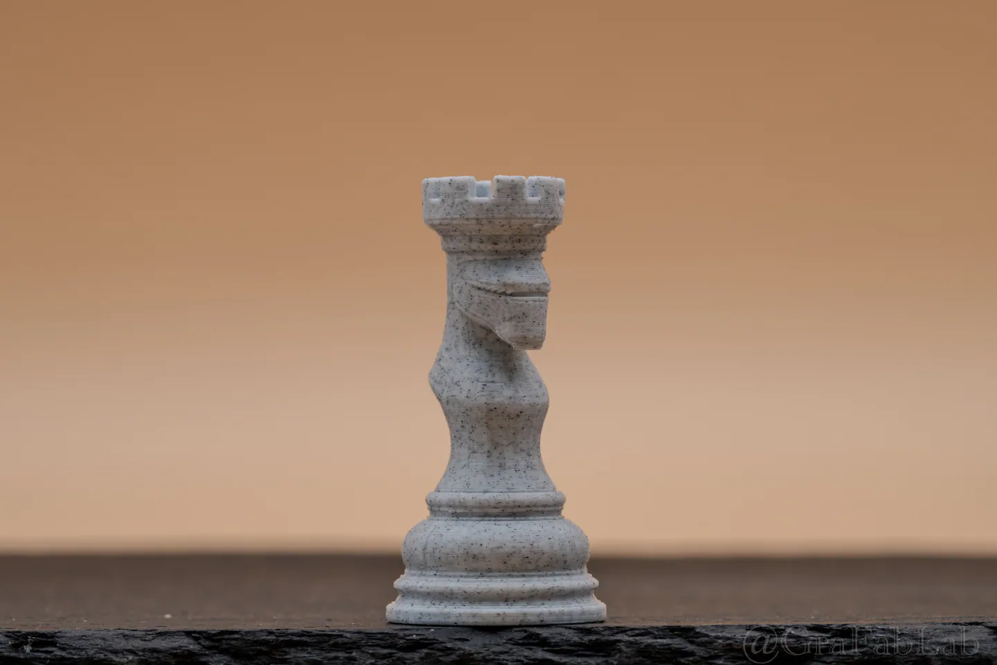 GraFabLab Chess 40 — Rook — Detail view