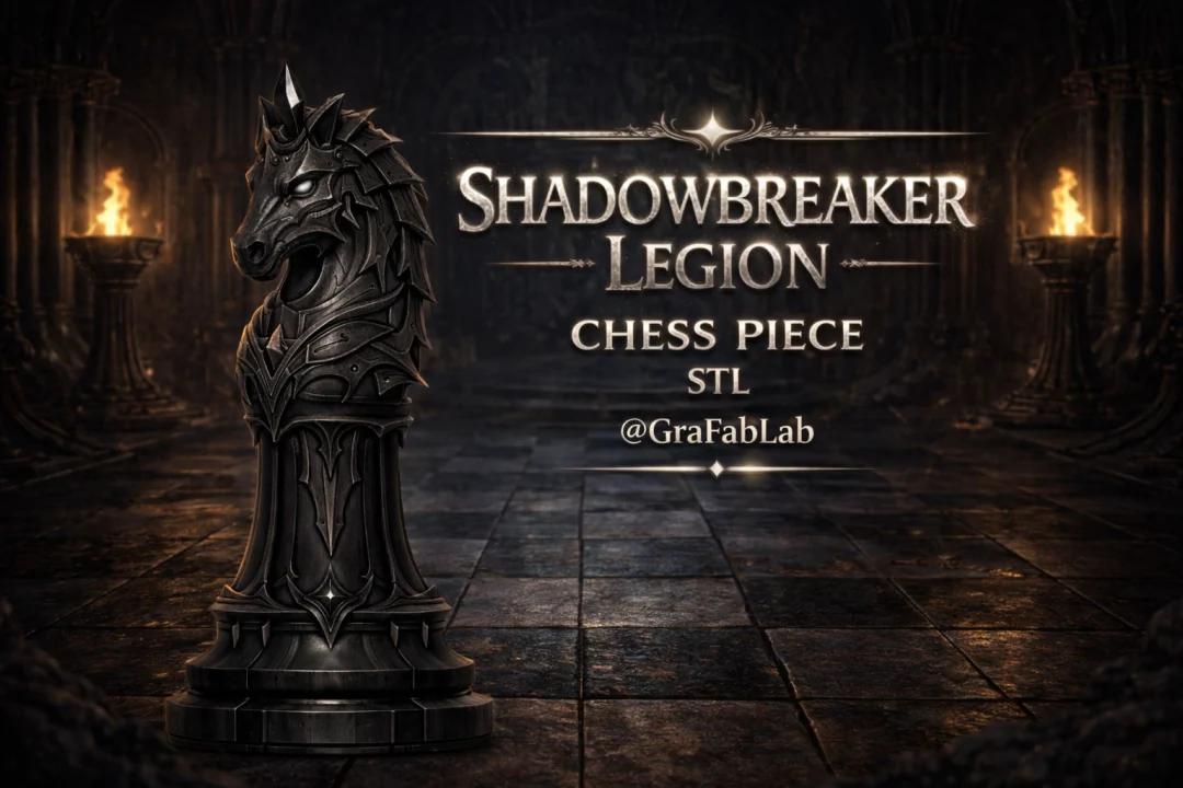 GraFabLab Chess 45 — Knight
