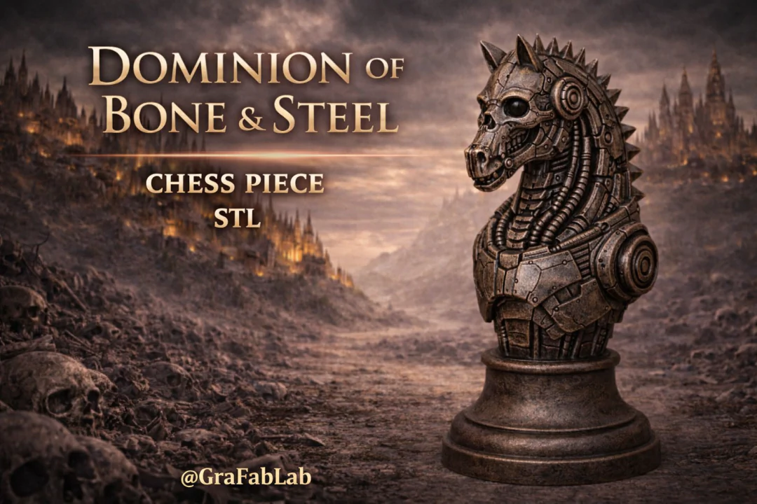 GraFabLab Chess 46 — Knight