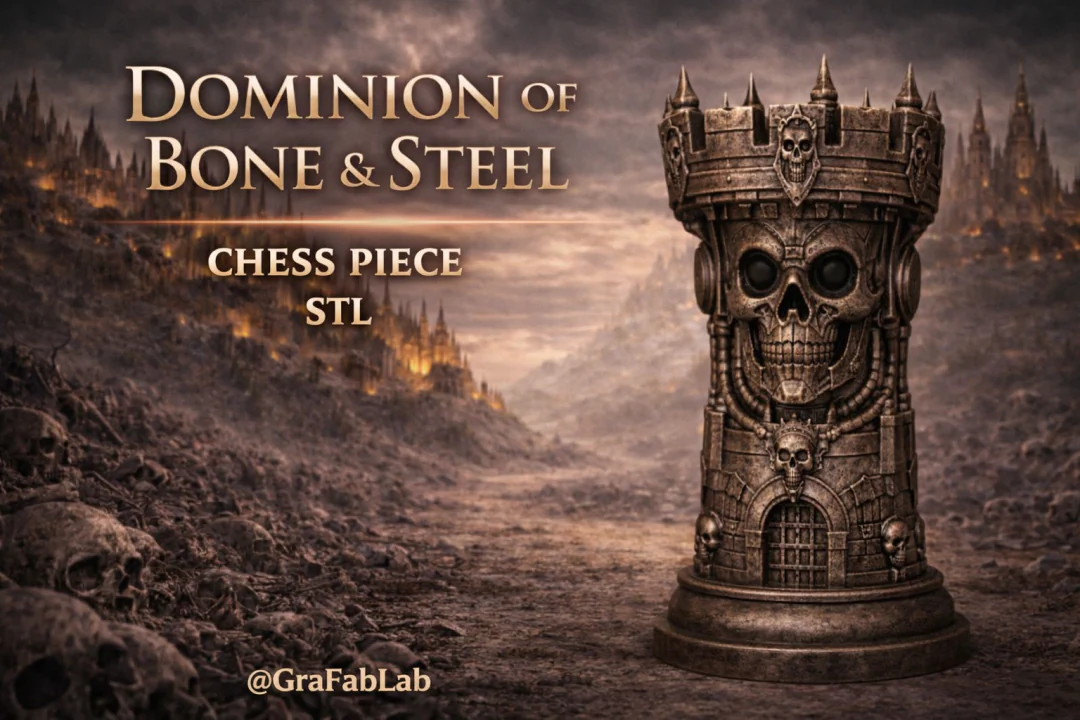 GraFabLab Chess 46 — Rook