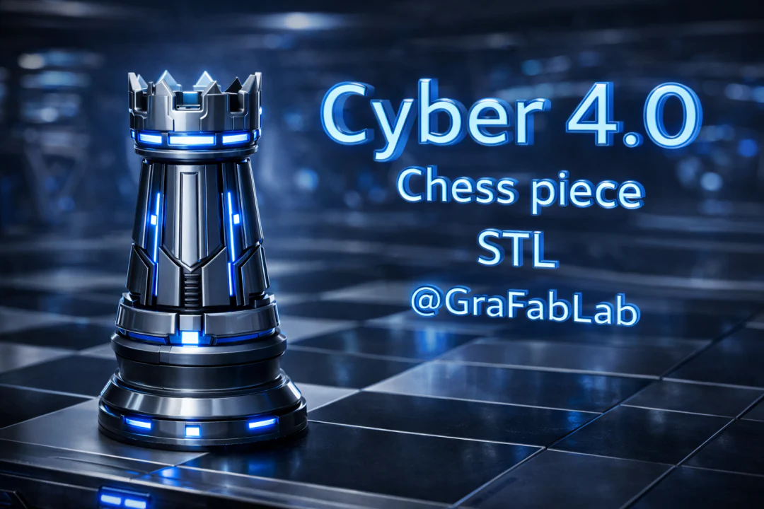 GraFabLab Chess 48 — Rook